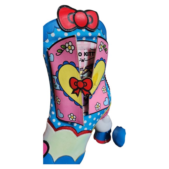 Irregular Choice Shoes Hello Kitty Sanrio Playing Dress Up Heels Size 10 - Picture 5 of 9